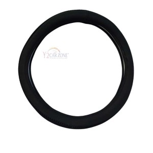 STEERING COVER BLACK - MEDIUM