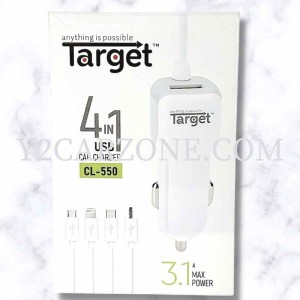 Target 4 in 1 Car Charger