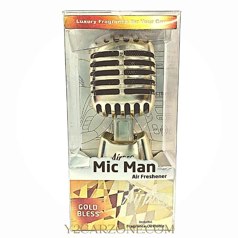 Mic Man Car perfume - Gold