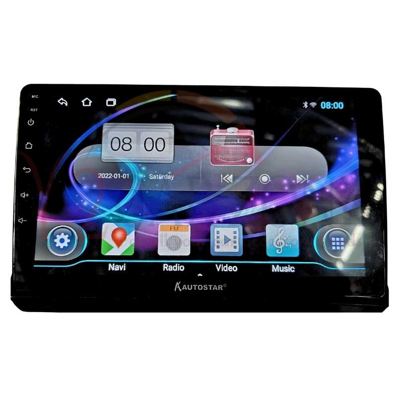 AUTOSTAR 9 inch Android System with Rev Camera