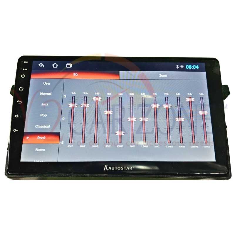 AUTOSTAR 9 inch Android System with Rev Camera