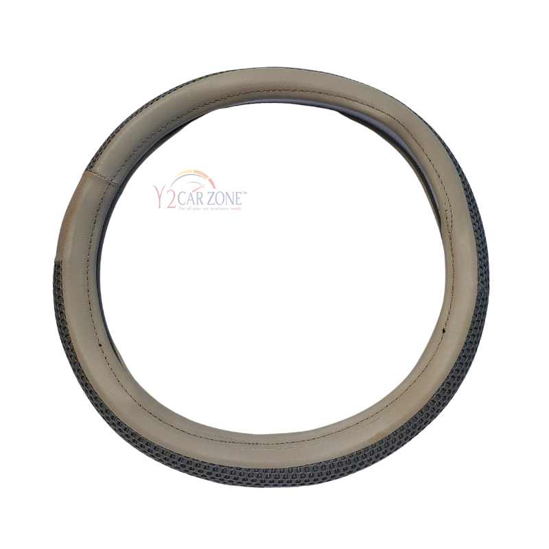 STEERING COVER BEIGE - MEDIUM