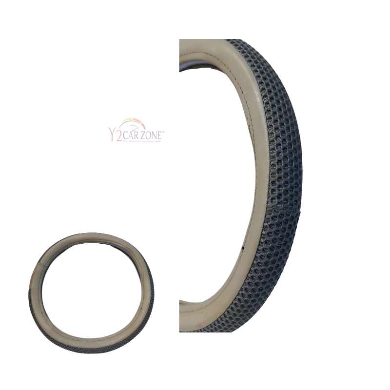 STEERING COVER BEIGE - MEDIUM