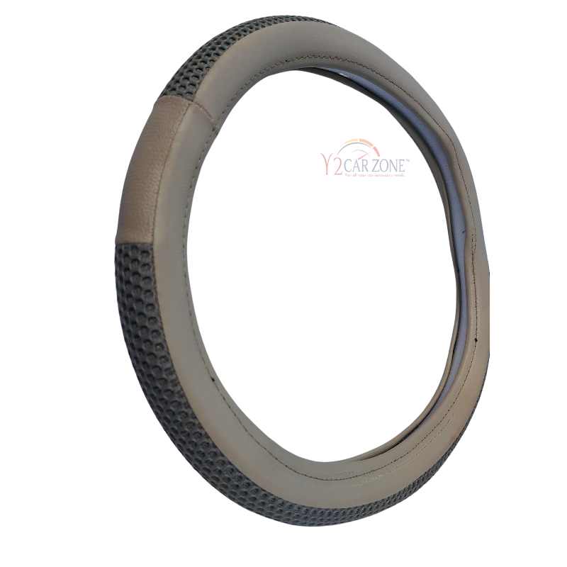 STEERING COVER BEIGE - MEDIUM