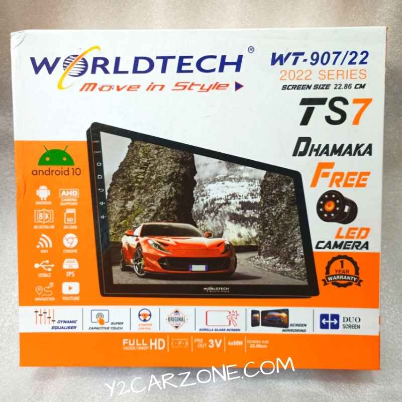 WorldTech 9 inch android with TS7 Processor