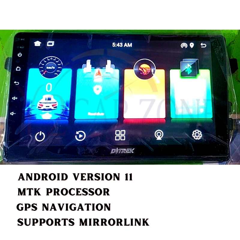 D-TREK 9 inch Android system with Rev Camera