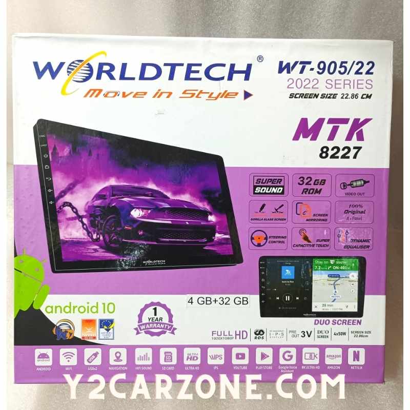 WorldTech 9'' android - MTK Processor 4GB + 32 GB