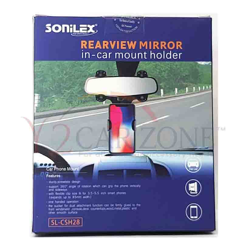 Sonilex Universal Mobile Rear View Mirror Mount